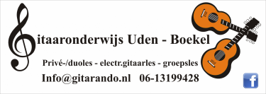 Logo Gitaaronderwijs Uden-Boekel